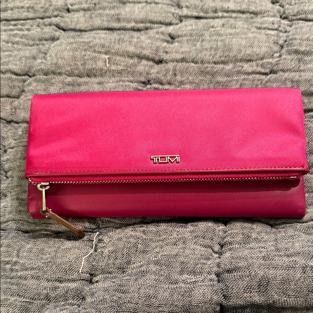 TUMI Pink Women's RFID Wallet